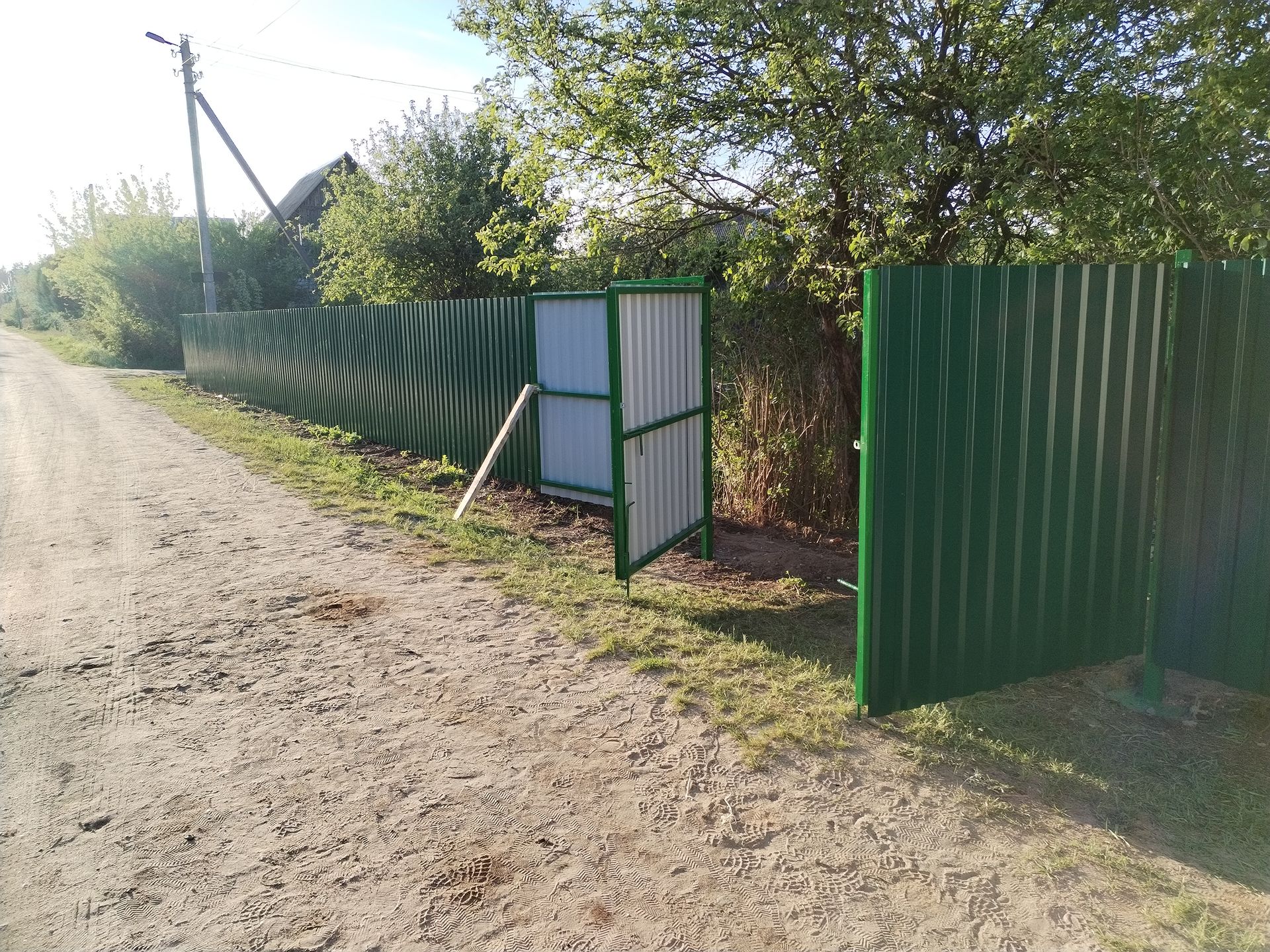 Металлопрофиль 6005(зеленый мох)