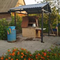 Навес для колодца