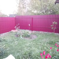 Металлопрофиль ПС20 красная вишня